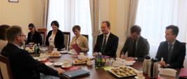 Spotkanie Sekretarza Stanu Włodzimierza Bernackiego z Sekretarzem Generalnym Środkowoeuropejskiego Programu Wymiany Uniwersyteckiej (CEEPUS)