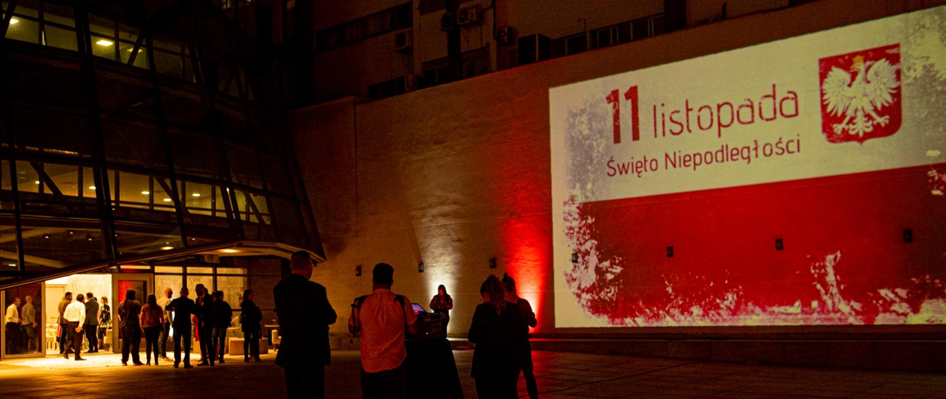 Dia da Independência da Polônia 2022 Curitiba cartaz externo