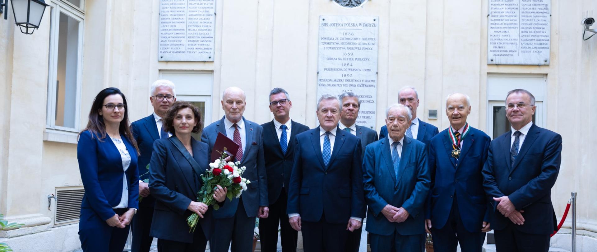 Visite du Ministre de la Culture Piotr Gliński à Paris 
