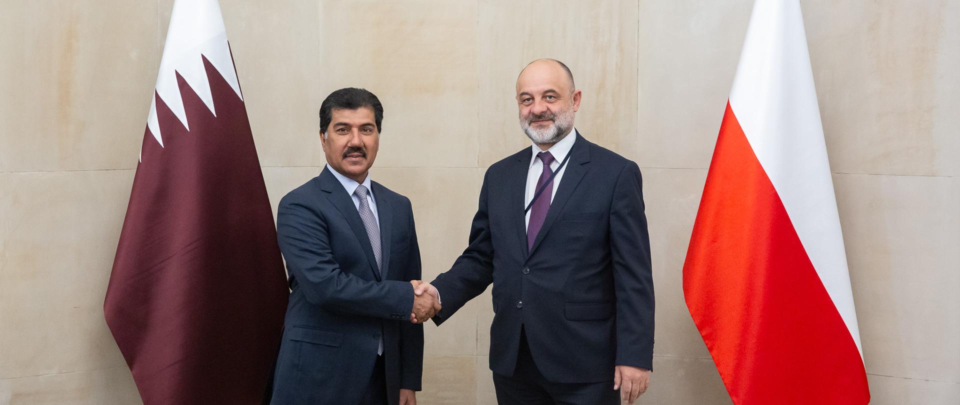 Polsko-katarskie konsultacje polityczne w Warszawie