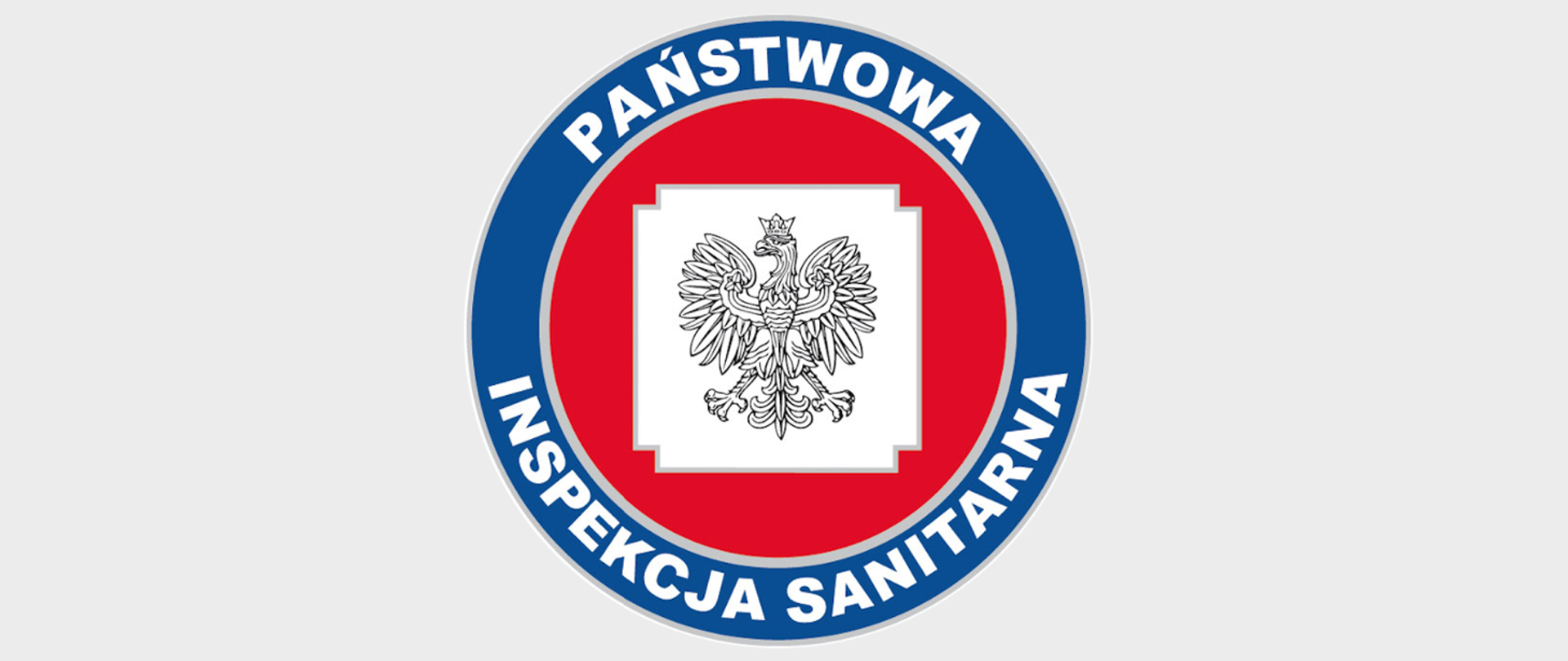 Logo panoramiczne Państwowej Inspekcji Sanitarnej