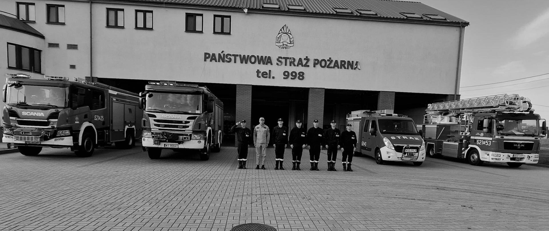 Sierpeccy strażacy oddali hołd tragicznie zmarłym strażakom z Poznania