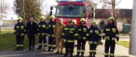 Wizyta Mazowieckiego Komendanta Wojewódzkiego PSP u gostynińskich strażaków