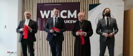 Otwarcie budynku Wydziału Medycznego Collegium Medicum UKSW z udziałem ministra Przemysława Czarnka