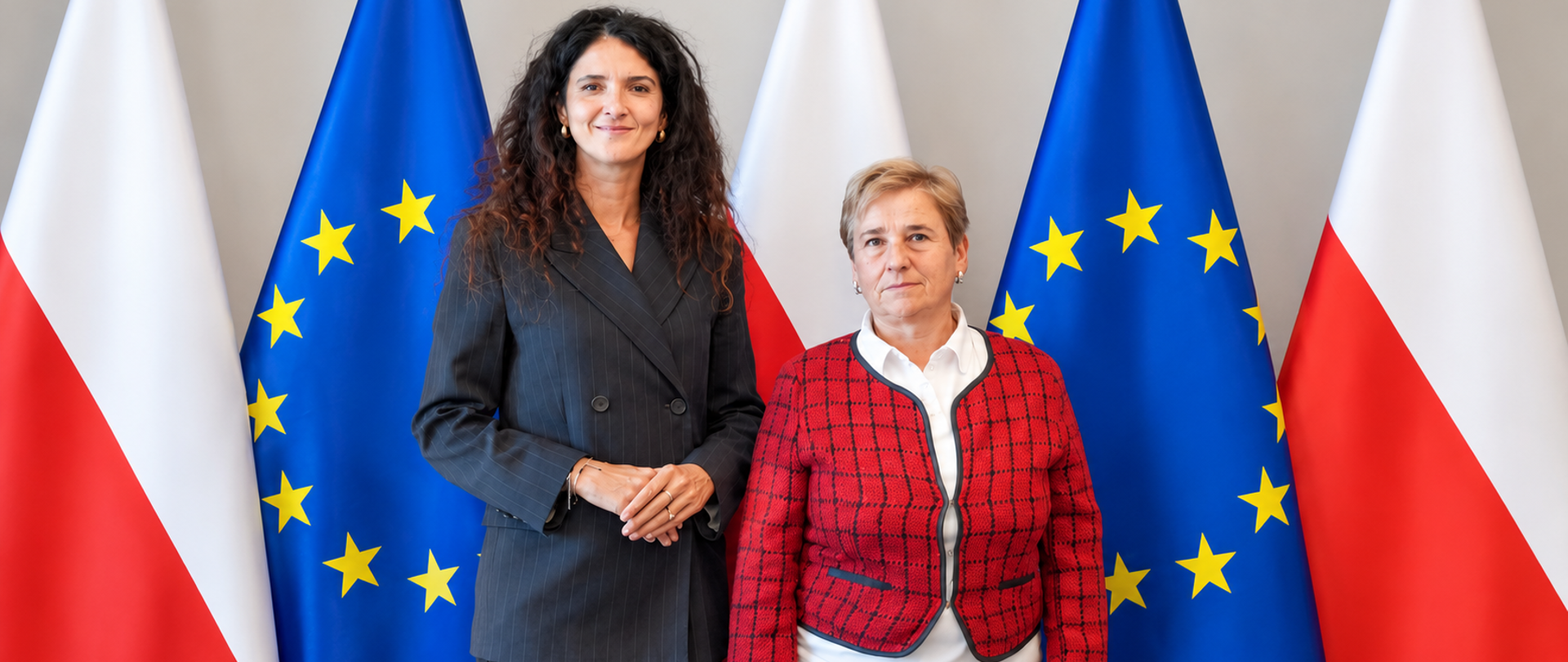 Wojewoda Dolnośląska Anna Żabska spotkała się z nową dyrektor Muzeum Gross-Rosen w Rogoźnicy dr hab. Dorotą Sulą.