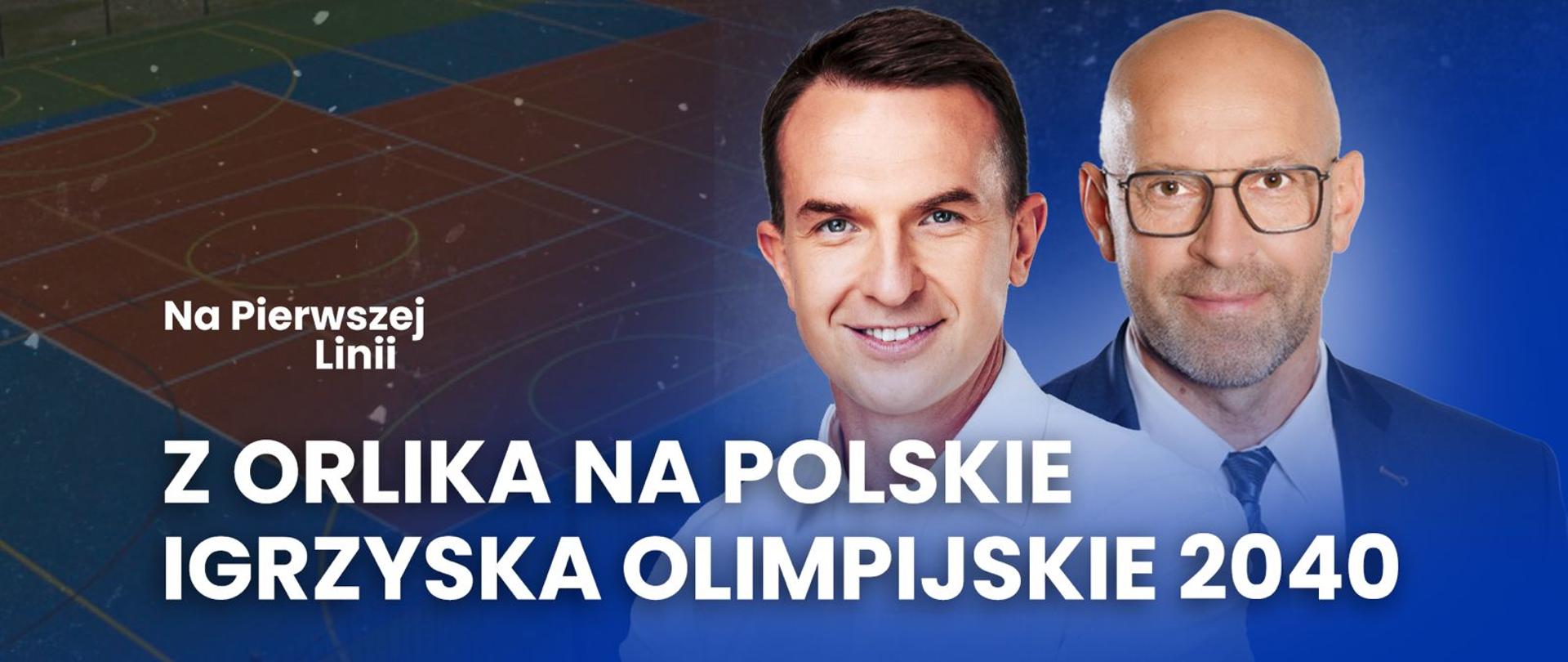 Rzecznik Rządu Adam Szłapka i Minister Sportu i Turystyki Jakub Rutnicki