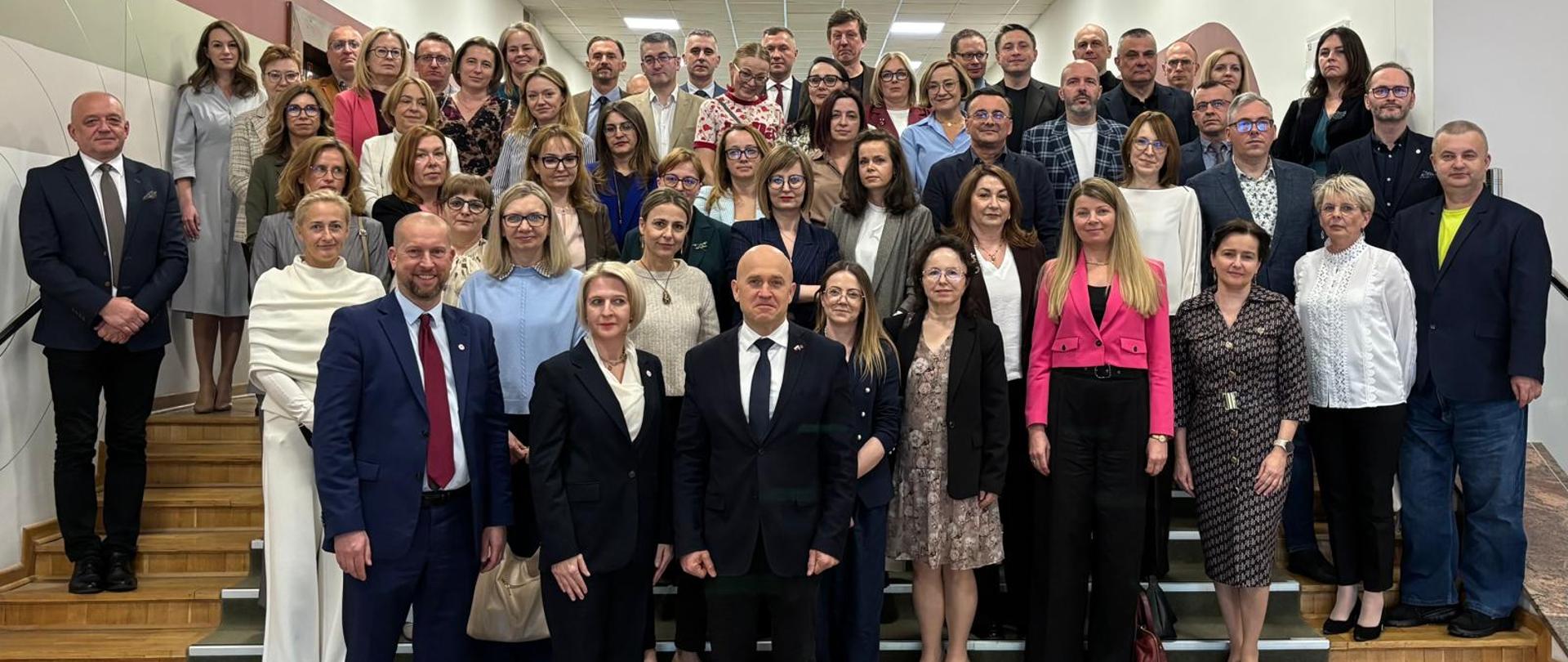 Narada z prezesami Sądów Rejonowych i prezesami Wojskowych Sądów Garnizonowych w Popowie