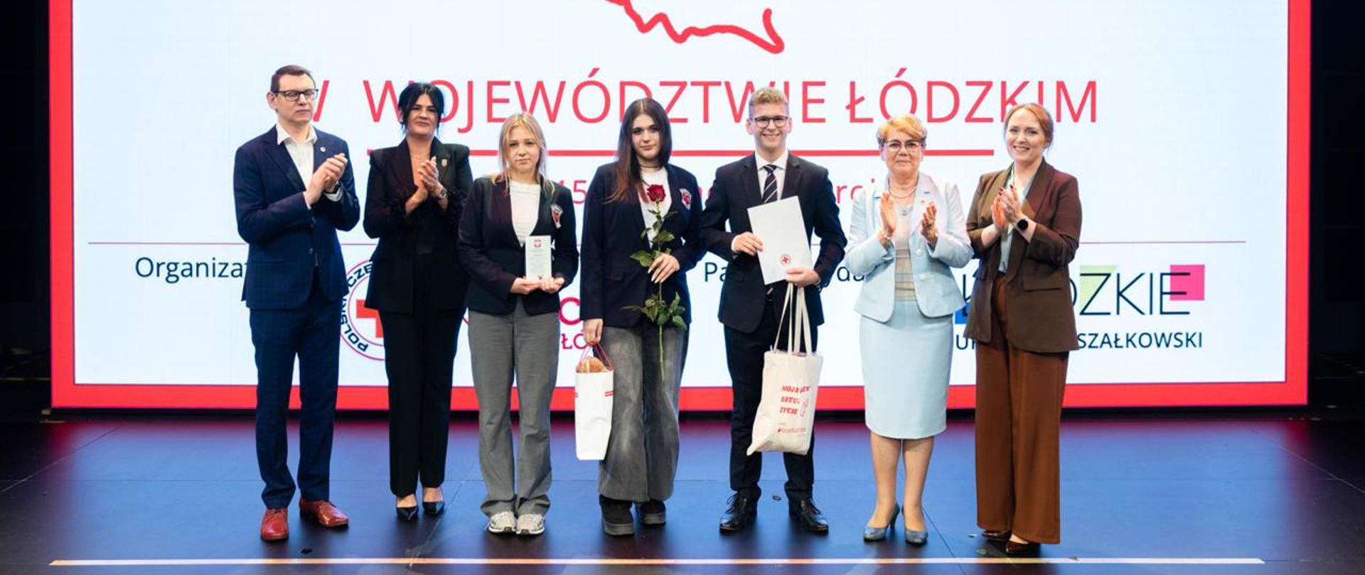 Laureaci XXII edycji ogólnopolskiego Turnieju Szkół i Uczelni Wyższych „Młoda Krew Ratuje Życie”