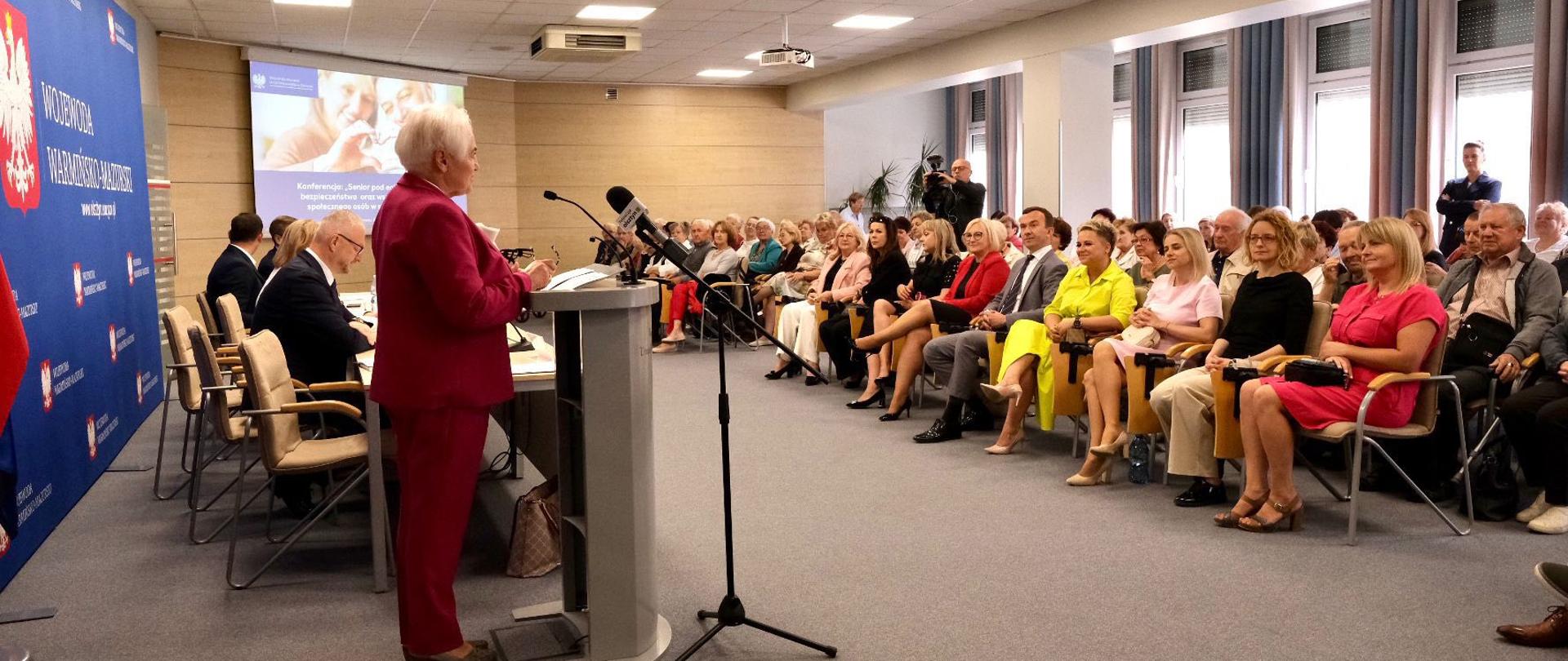 Konferencja o bezpieczeństwie i potrzebach seniorów 