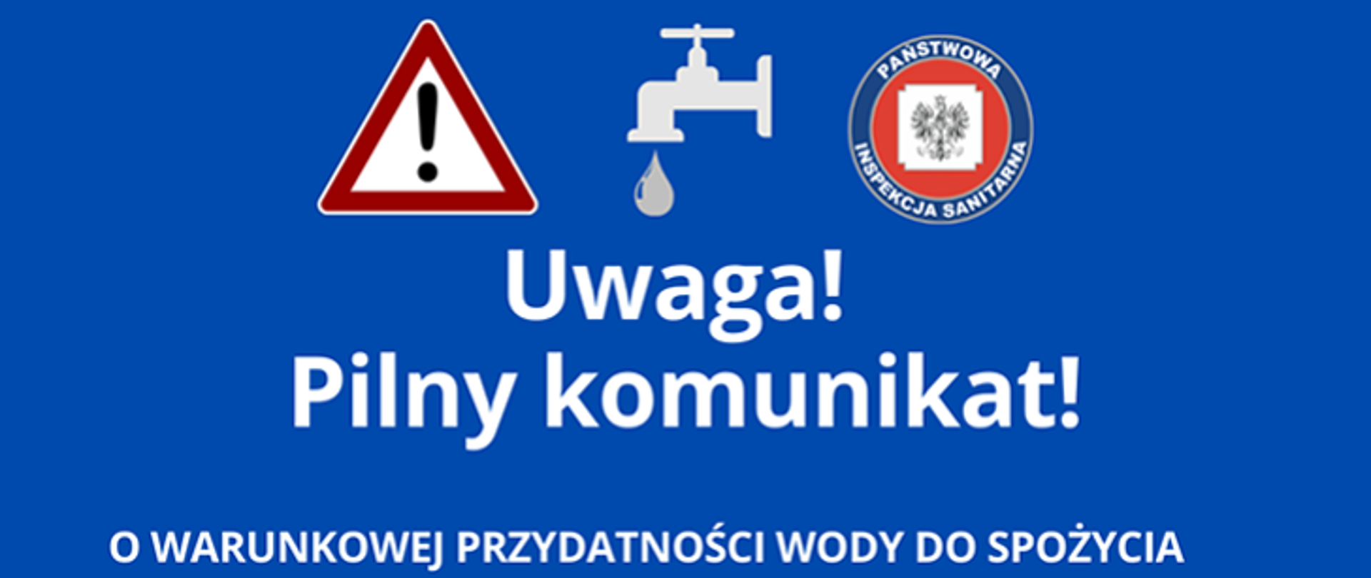 Warunkowa przydatność wody do spożycia