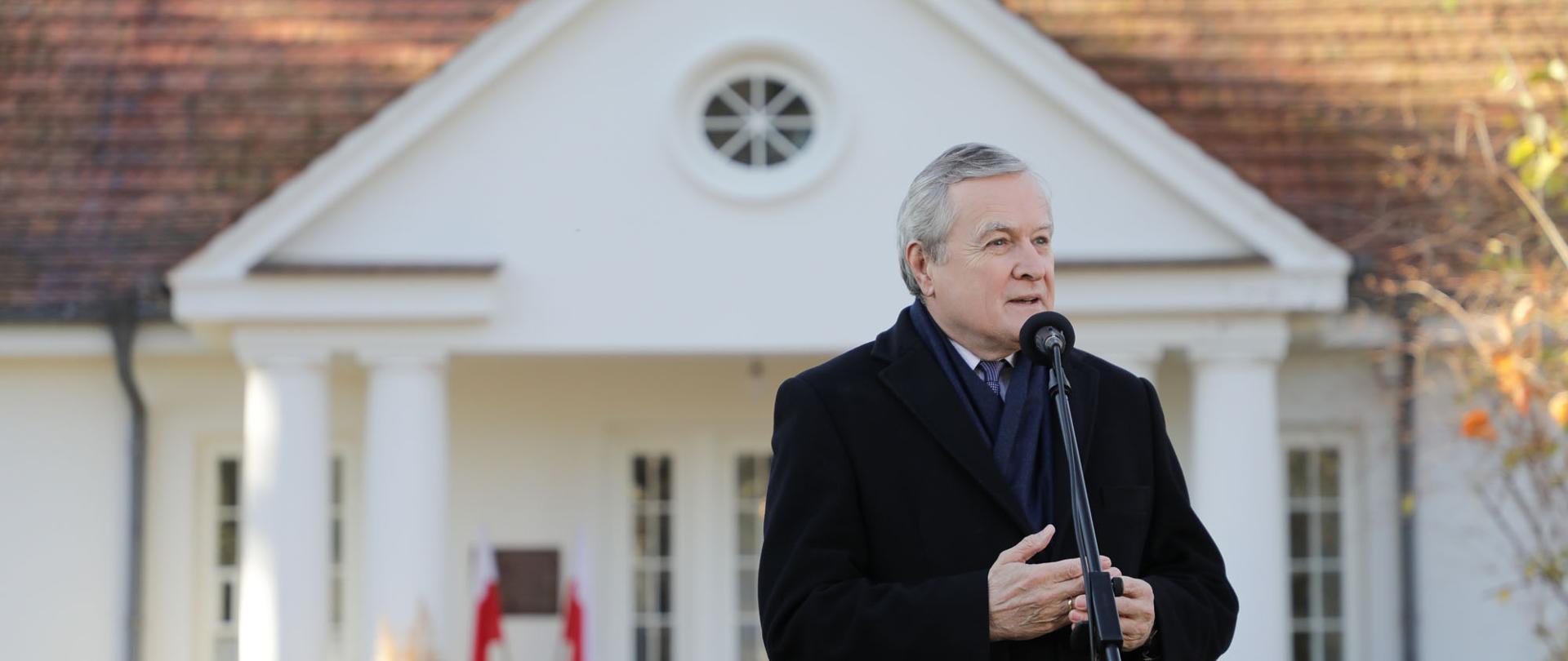 Dworek „Milusin” otwarty dla zwiedzających. Wicepremier Gliński: to instytucja, która niesie przesłanie Józefa Piłsudskiego, fot. Danuta Matloch