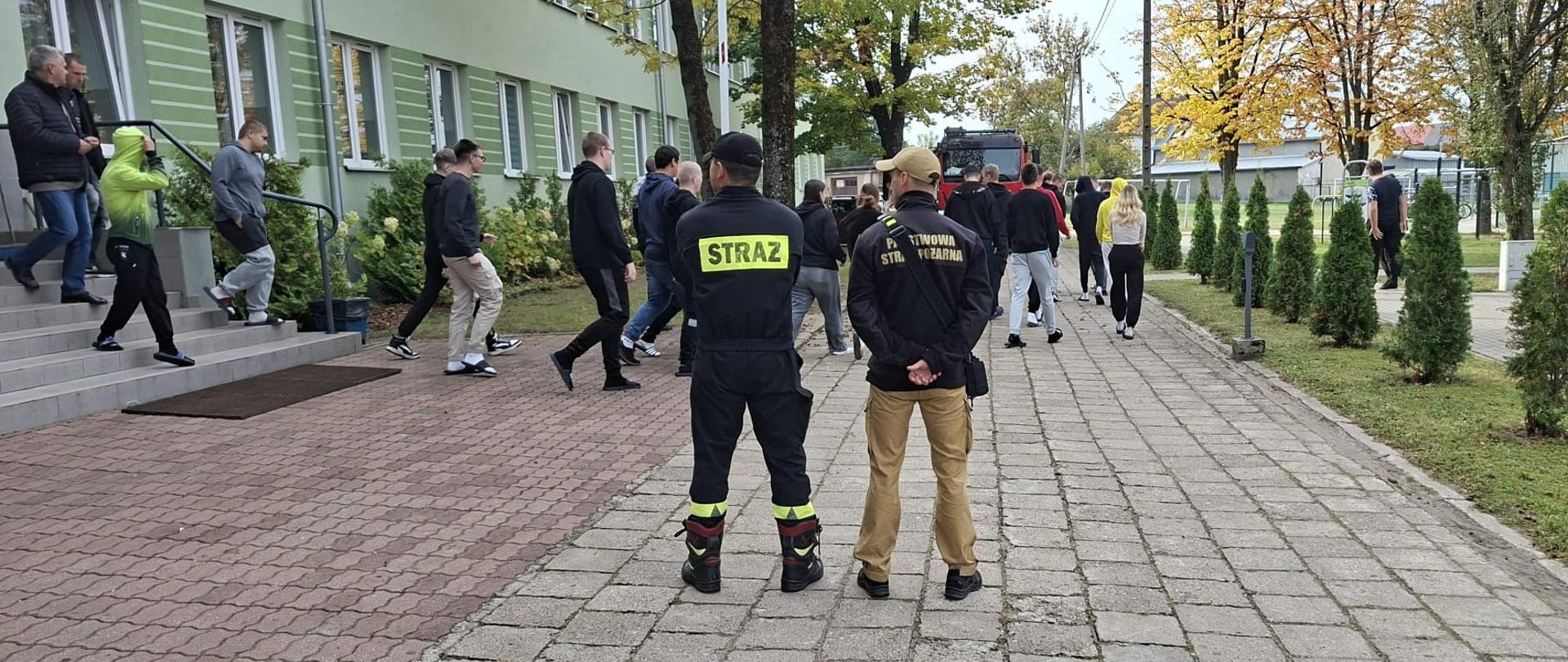 Próbne ewakuacje w szkołach 2025