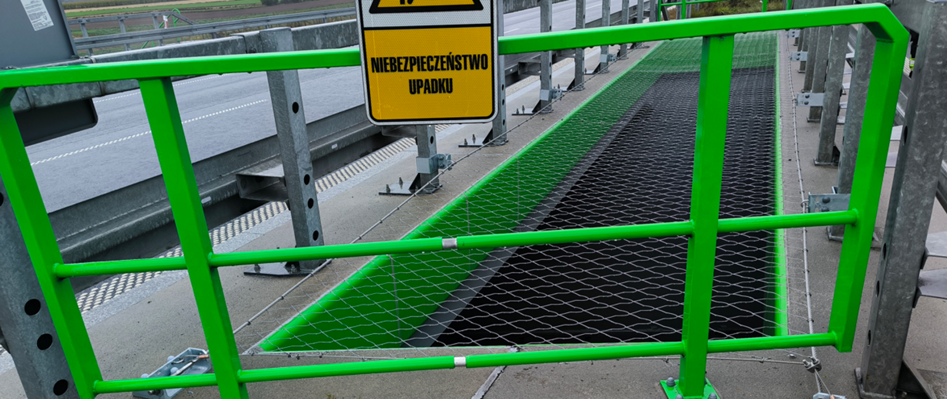 Siatki zabezpieczające na A1