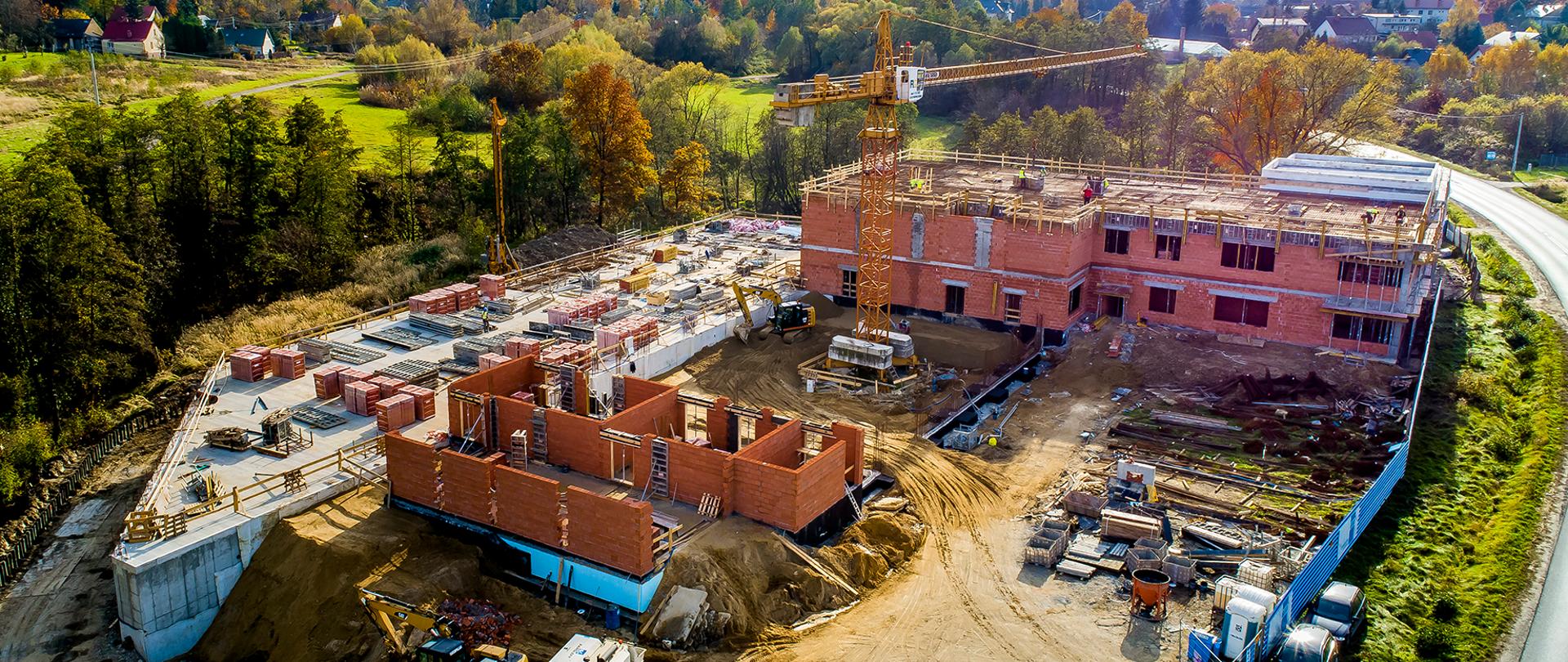 Budowa Komendy Powiatowej PSP w Wieliczce