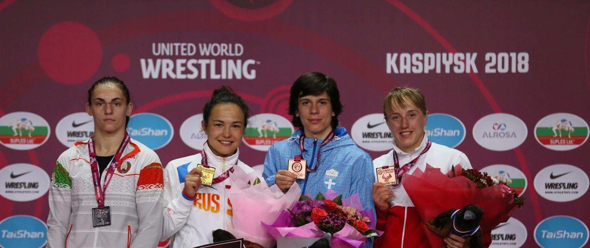 Polacy z czterema medalami Mistrzostw Europy w zapasach