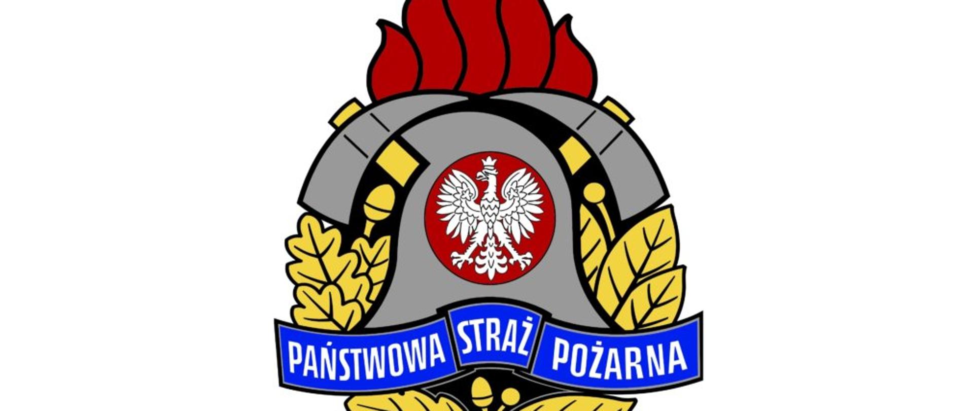 Obraz przedstawiający logo Państwowej Straży Pożarnej 