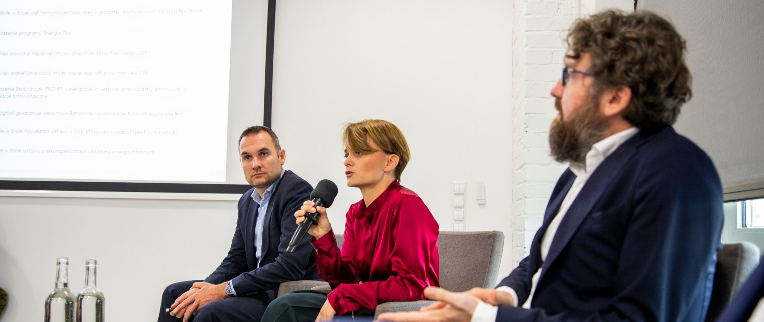 Przemawia minister Jadwiga Emilewicz