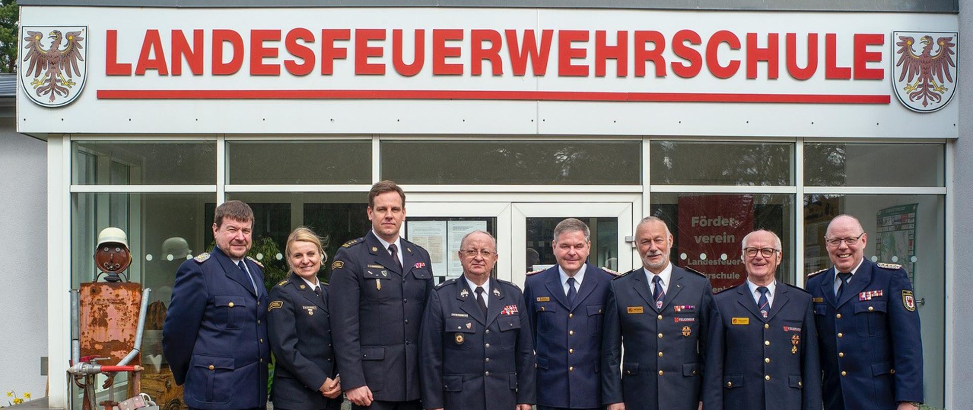 spotkanie robocze nt. kierunków współpracy jednostek straży pożarnych Brandenburgii i woj. lubuskiego