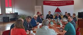 Spotkanie robocze w Komendzie Powiatowej PSP w NML