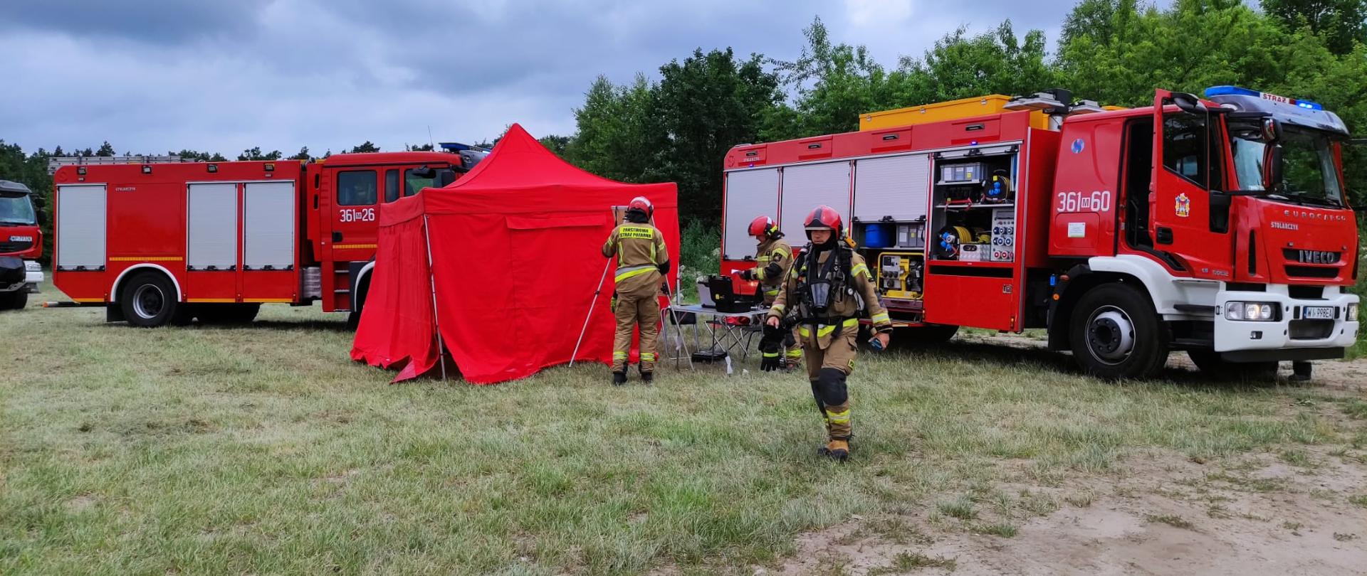 Ćwiczenia z zakresu ratownictwa chemiczno-ekologicznego