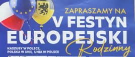 V Festyn Europejski Plakat