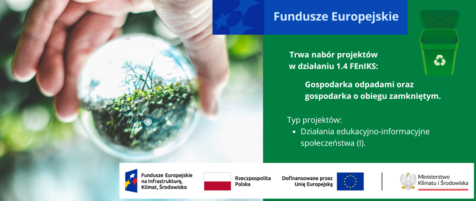 grafika poświęcona naborom działanie 1.4 FENiKS