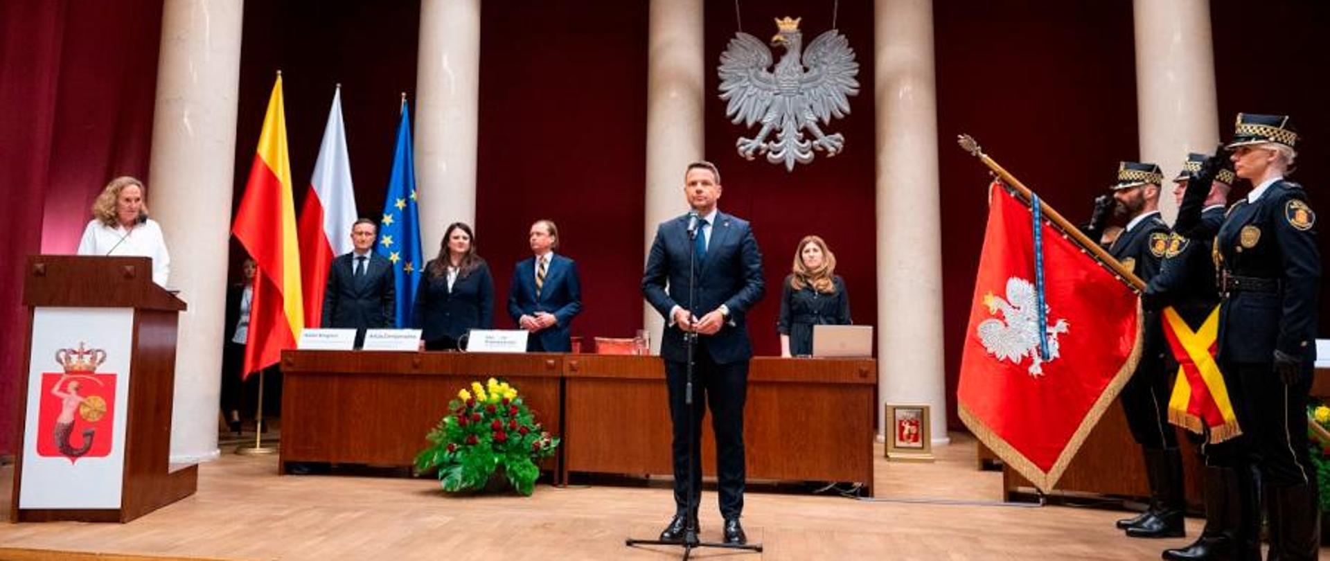 Pierwsza sesja Rady m.st. Warszawy. Autorka zdjęcia: Ewelina Lach, Urząd m.st. Warszawy.