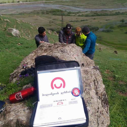 Szkolenie gruzińskich ratowników górskich fot. ICAD