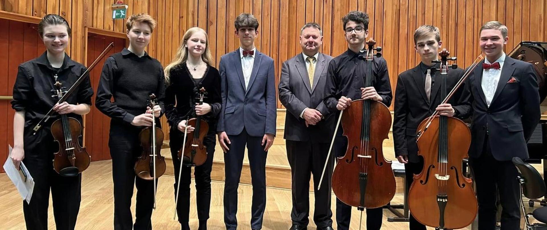  koncert uczniów klas skrzypiec prof. Adama Wagnera oraz prof. Adama Wójcika