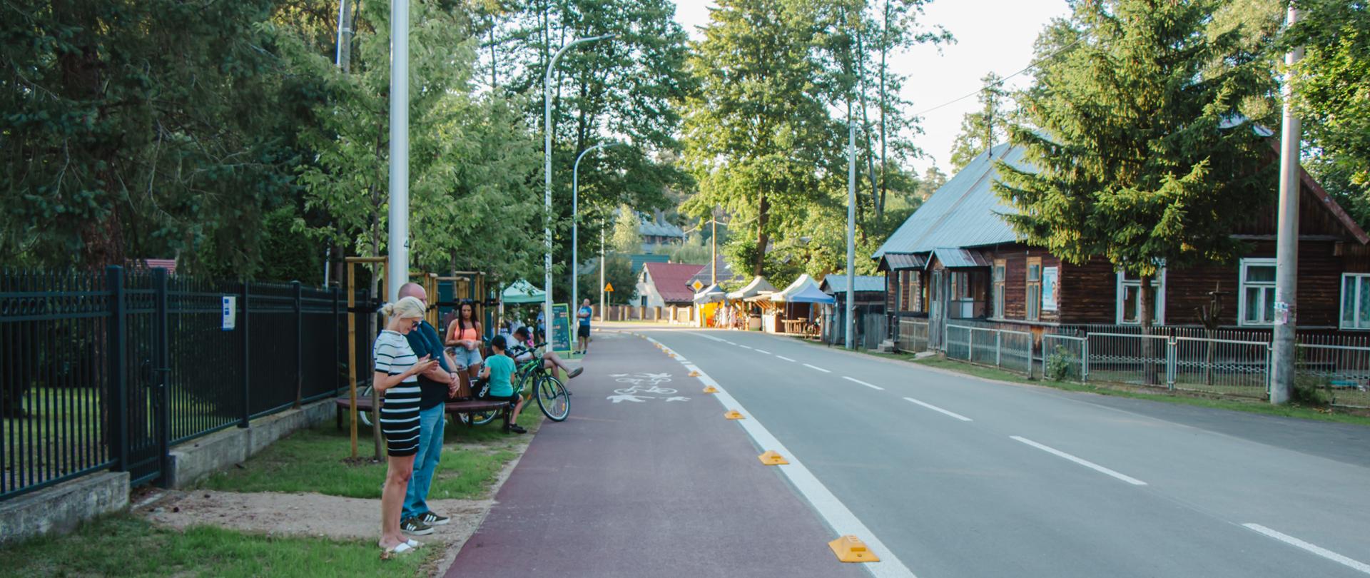 Oficjalne otwarcie ulicy Studzienicznej w Augustowie