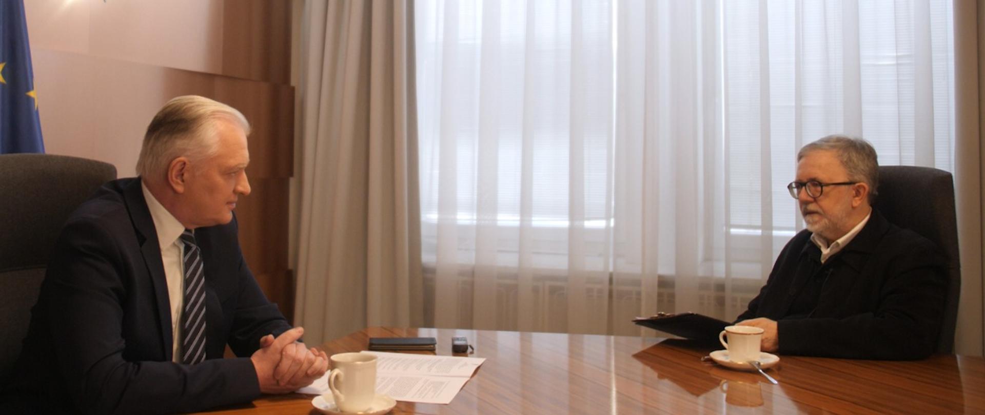 Wicepremier Jarosław Gowin i Jacek Ziarno EEC Trends