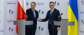 Minister Radosław Sikorski met with the Armed Forces of Ukraine, Dmytro Kuleba