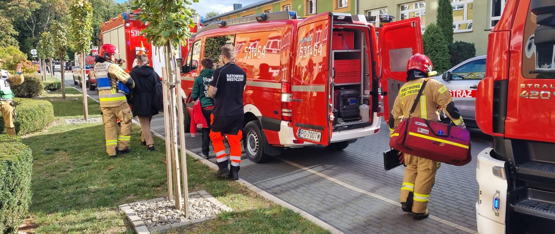 Pracowity dzień pleszewskich strażaków