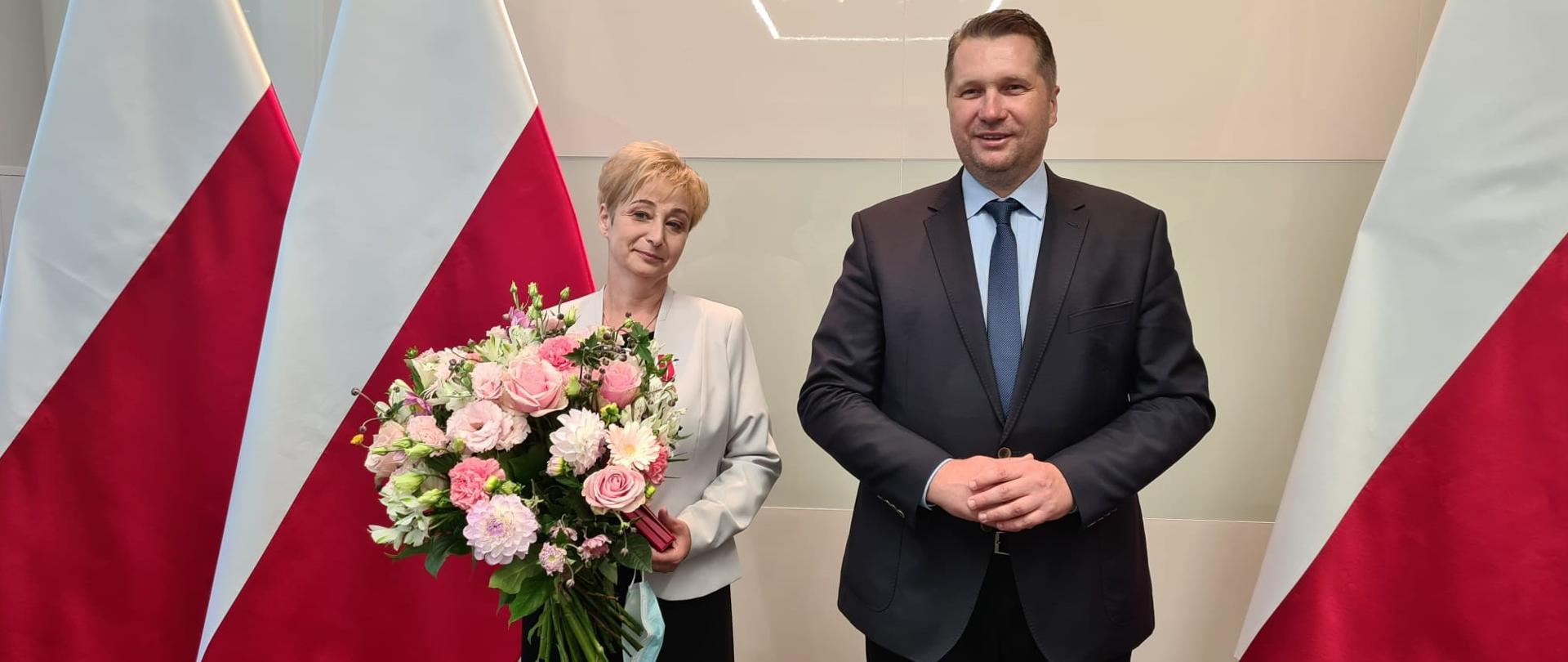 Wręczenie Medalu Komisji Edukacji Narodowej Pani Dorocie Dorosz