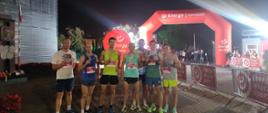 Reprezentacja województwa świętokrzyskiego z asp. Arturem Karaskiem w składzie wicemistrzem Polski w biegu na 10 km