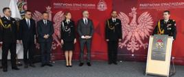 Powołanie Warmińsko-Mazurskiego Komendanta Wojewódzkiego PSP oraz wręczenie odznaczeń 