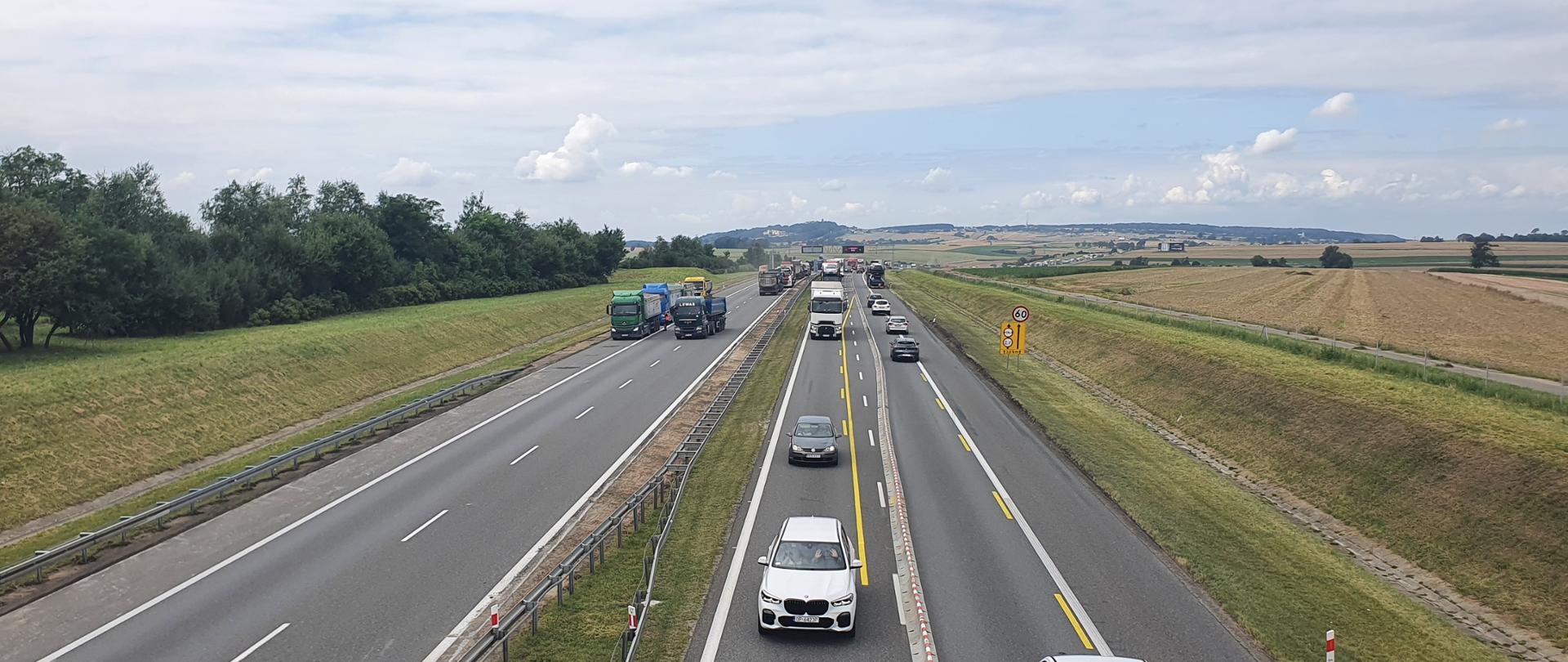 Pierwszy etap remontu na opolskim odcinku autostrady A4