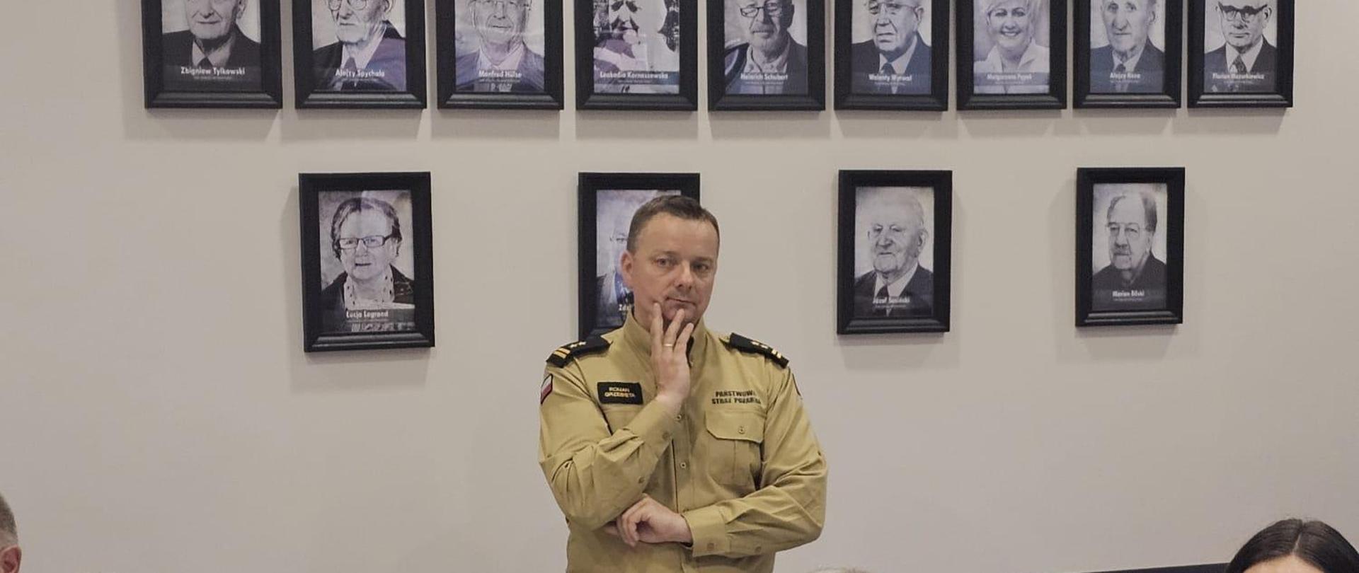 Udział Komendanta Powiatowego w posiedzeniu komisji Rady Gminy Kwilcz