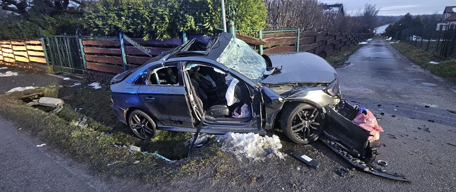 Wypadek w m. Siepraw