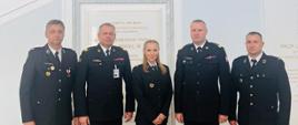zdjęcie grupowe strażaków psp i osp w sejmie