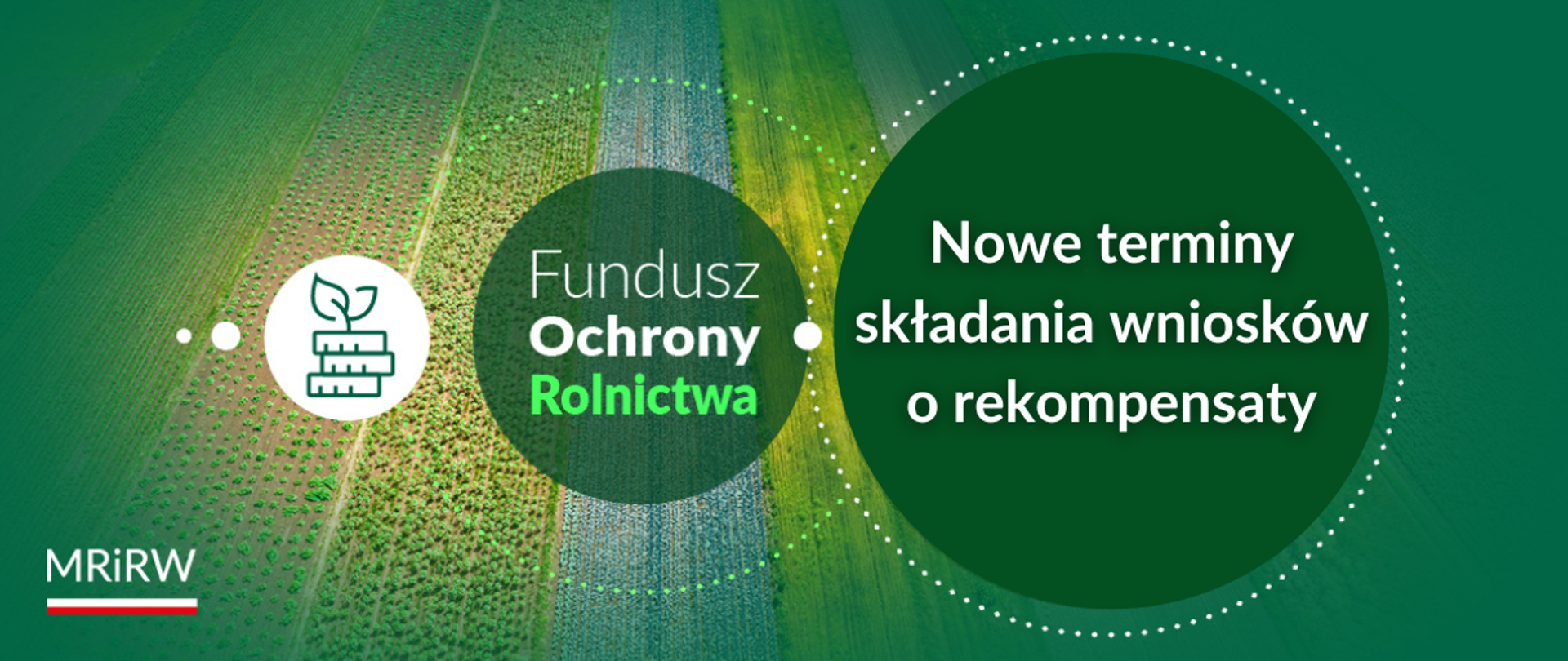 Nowe terminy składania wniosków o rekompensaty z Funduszu Ochrony Rolnictwa