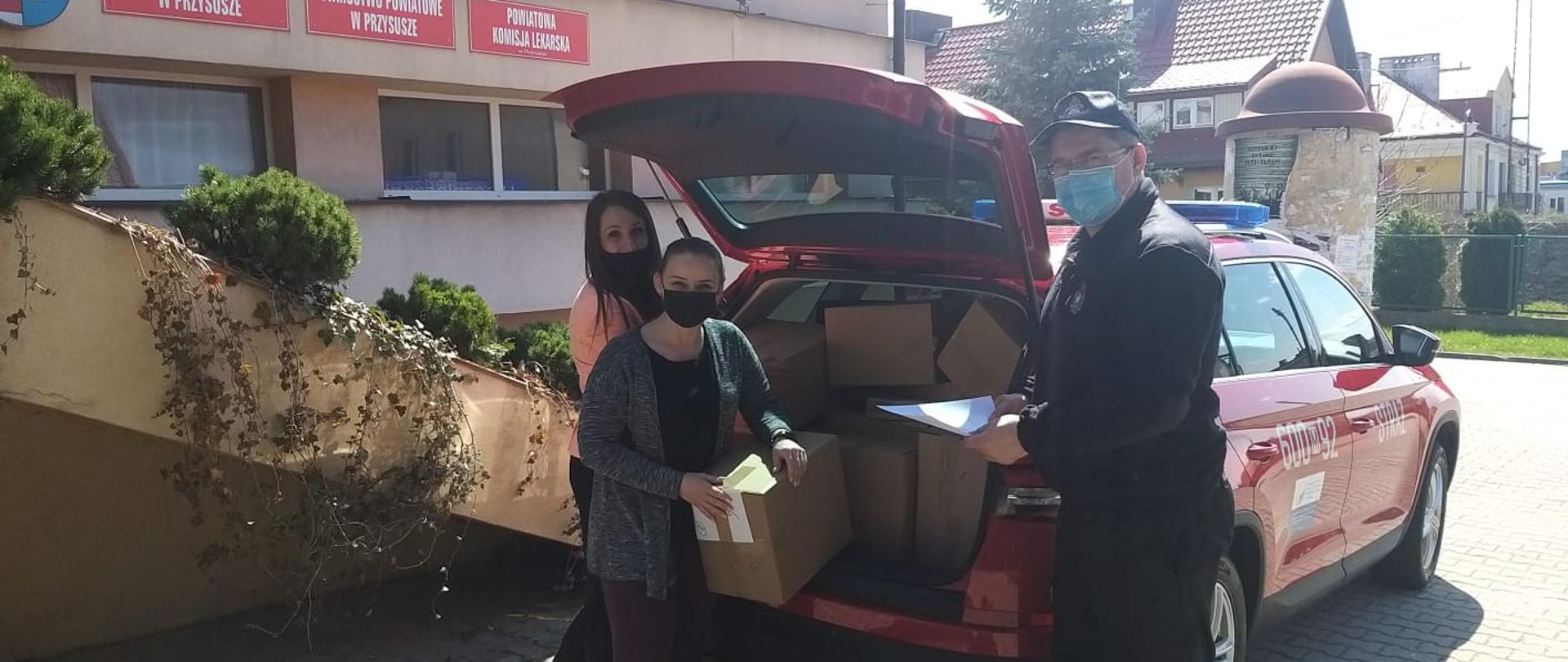 Przekazanie materiałów informacyjnych