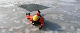 Ratownictwo lodowe - ćwiczenia
