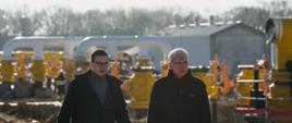 Wizyta premiera Mateusza Morawieckiego na terenie rozbudowy Tłoczni Gazu Goleniów