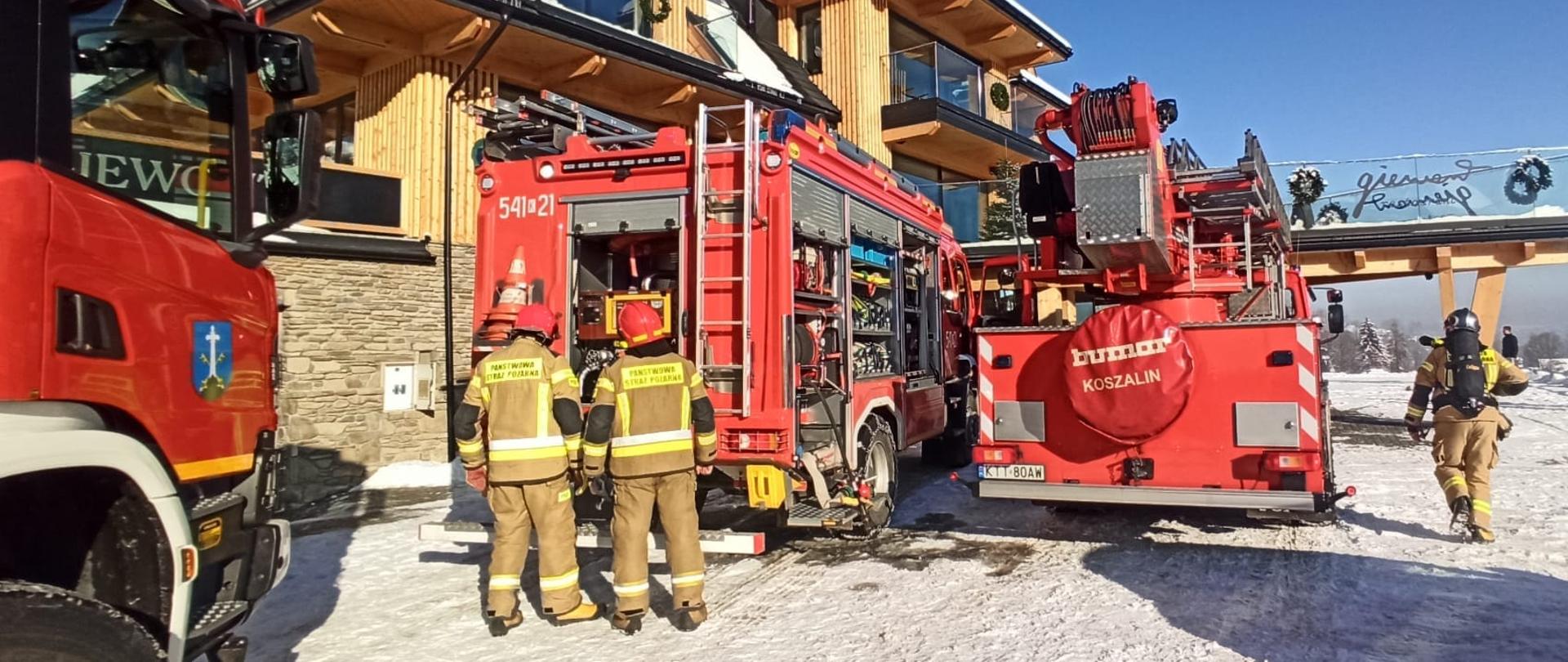 Wybuch gazu w jednej z restauracji w Kościelisku
