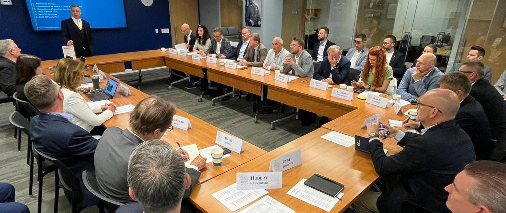 Misja jądrowa polskich firm w USA