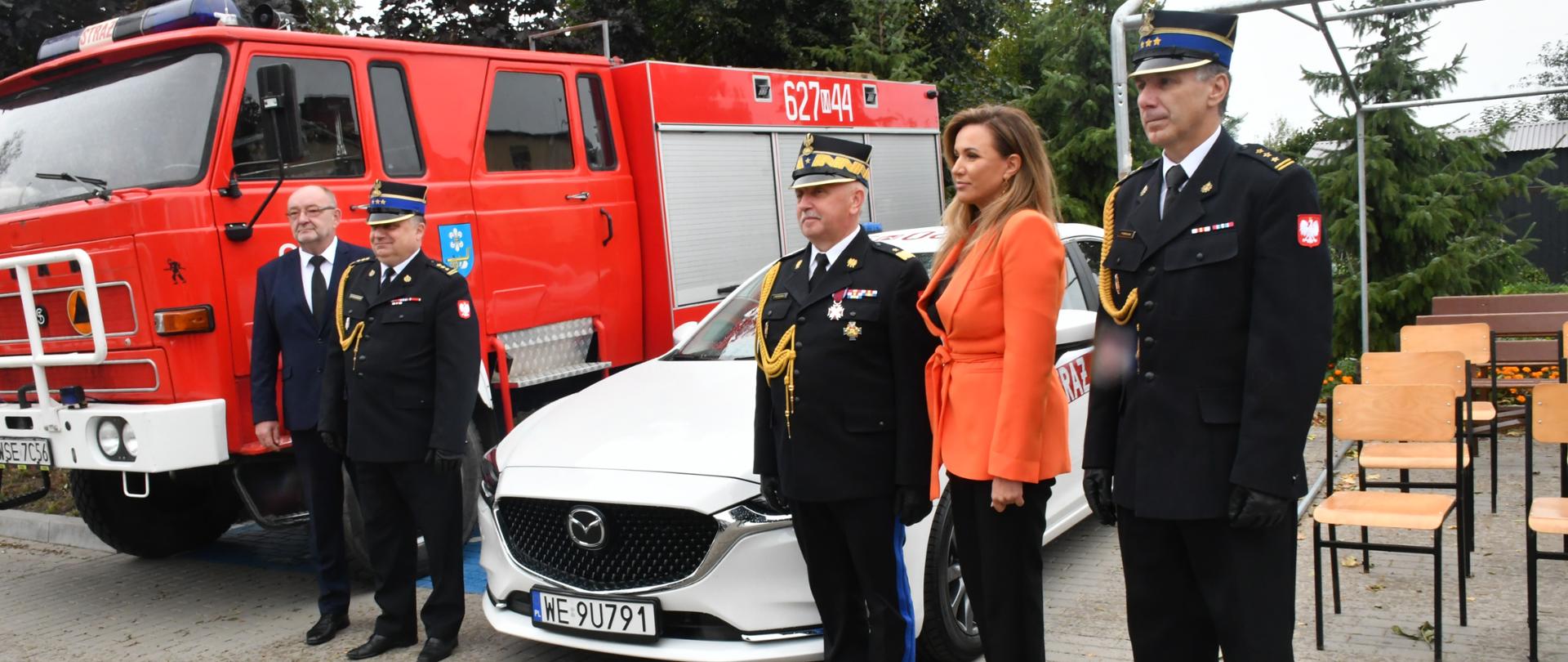 Nowe samochody pożarnicze w powiecie sierpeckim i jubileusz 100-lecia OSP w Kurowie