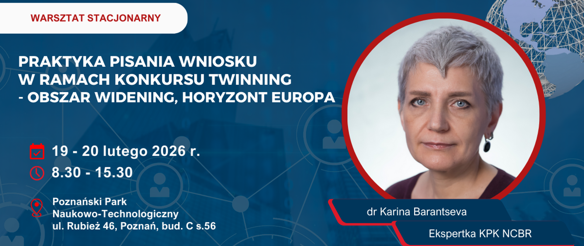 Praktyka pisania wniosku w ramach konkursu Twinning - obszar Widening, Horyzont Europa