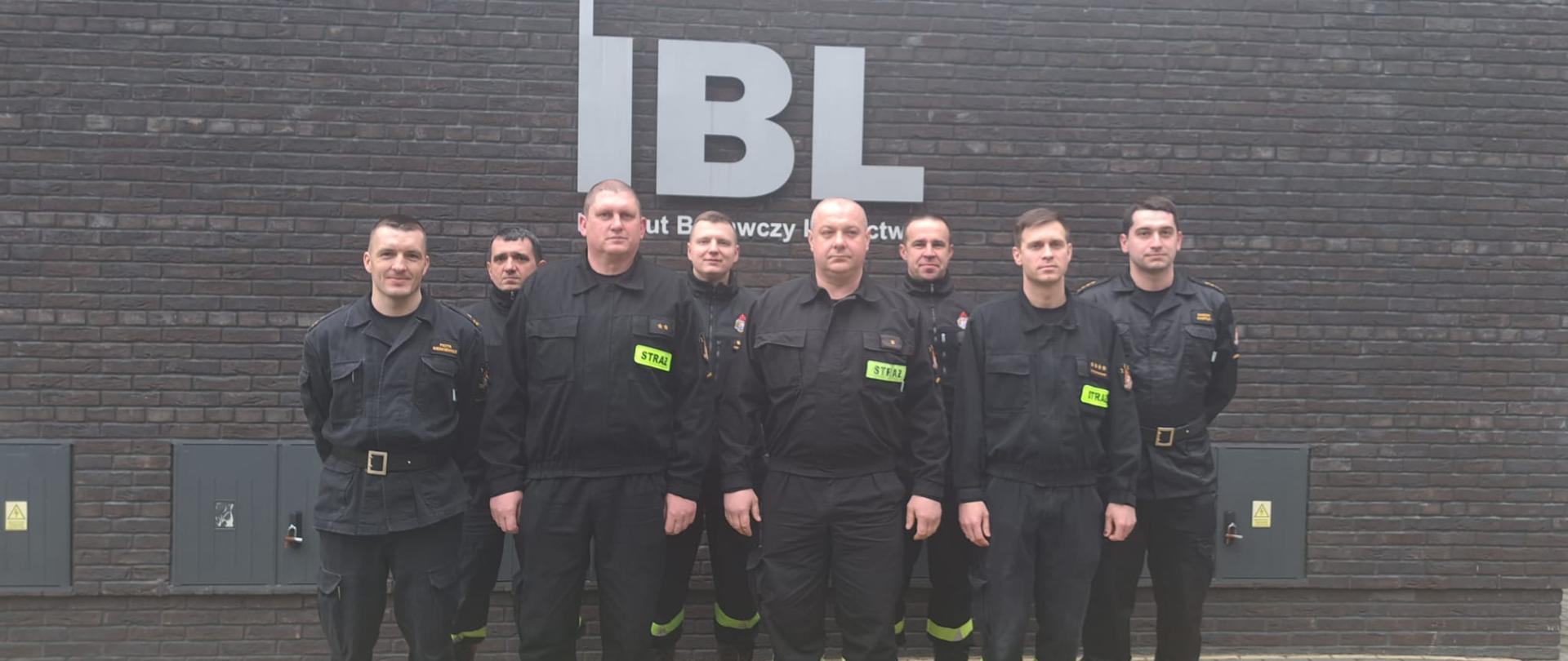 Warsztaty szkoleniowe funkcjonariuszy Komendy Powiatowej PSP w Hajnówce w Instytucie Badawczym Leśnictwa.