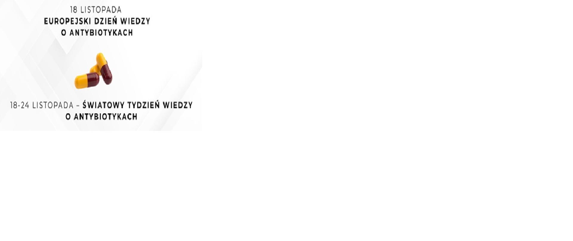 Informacja światowy dzień wiedzy o antybiotykach